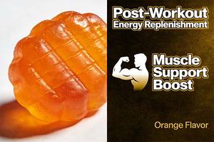 Creatina Monohidrato OEM para Adultos, Gomitas Sin Azúcar para Aumentar la Masa Muscular, Productos de Belleza, Energía Pre-Entrenamiento, Fuerza, Antioxidante - Product Image 2