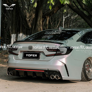 Kit <span class=keywords><strong>Paraurti</strong></span> V4 di Alta Qualità Yofer, Parti Carrozzeria, <span class=keywords><strong>Paraurti</strong></span> <span class=keywords><strong>Posteriore</strong></span> per Honda Accord 2018 2019 2020 2021 2022 - Product Image 3