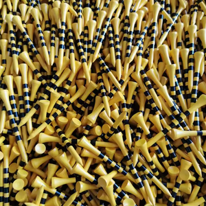 工場卸売 カスタムゴルフティー 名入れボックス付き 高品質 42mm 70mm 83mm オリジナルゴルフティー 丈夫なティー ゴルフボールホルダー - Product Image 6