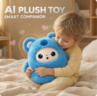 Jouet en peluche AI Lapin parlant, compagnon éducatif pour enfants, récit d'histoires, cadeau familial, marque privée