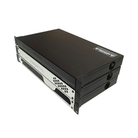 Boîtier de contrôle de serveur, amplificateur, boîtier électronique, châssis en acier galvanisé et aluminium, fabriqué sur mesure, 1U, IP54, pour montage en rack