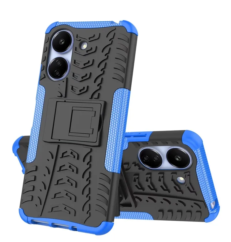 Robusto TPU + PC ibrido doppio strato armatura Cover posteriore miglior custodia per telefono custodia protettiva antiurto per custodia Xiaomi Redmi POCO C65 13C