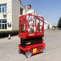 Top Quality Mini Electric Scissor Lift Lifting Platform 4m 6m 8m 10m 12m 14m Perfect for Outdoor Lift
