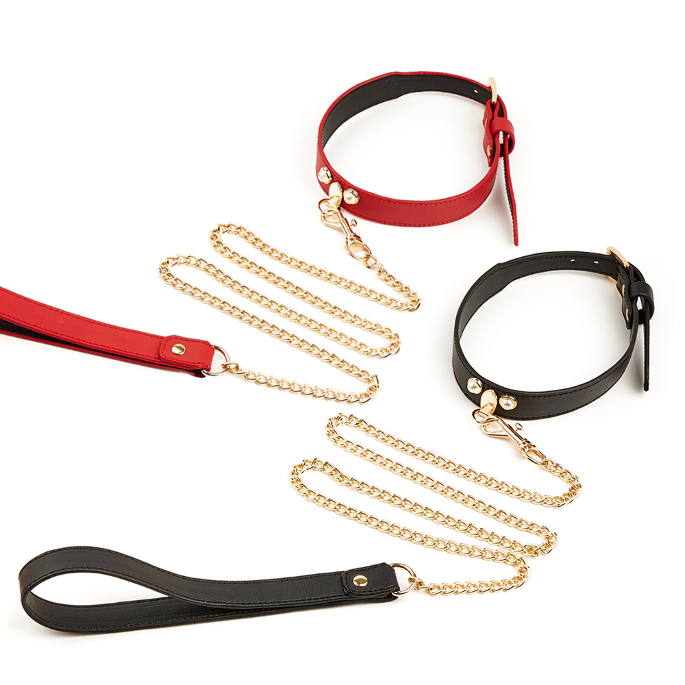 Bondage Gear Real Leather Collar Black Red BDSM Kits Adult Sex Toys for  Women Juguetes Sexuales Color Box Packing| Alibaba.com