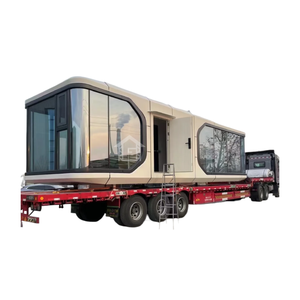 Cápsula Espacial para Hotel, Apartamento, Villa, Camping, Parque, Patio, Transpirable, Elegante, Diseño Moderno, Acero Sándwich - Product Image 6