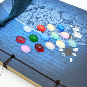 Nuevo Material de Resina Brillante Ovalado con Efecto Ojo de <span class=keywords><strong>Gato</strong></span> para Incrustaciones en Horquillas DIY y Accesorios de Joyería DIY - Product Image 1