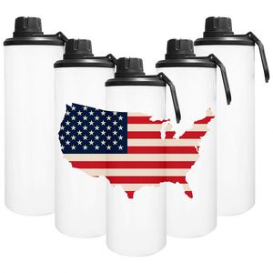 Vaso Recto Blanco de 20oz para Sublimación, Botella de Agua Deportiva, Taza de Viaje para Café y Agua con Tapa Deportiva, Envío desde Almacén en EE. UU. - Product Image 2