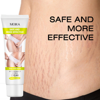 MOIKA Naturel Biologique Crème Réparatrice pour Vergetures et Cicatrices, Améliore l'Élasticité de la Peau, Lisse et Réduit les Vergetures et Cicatrices