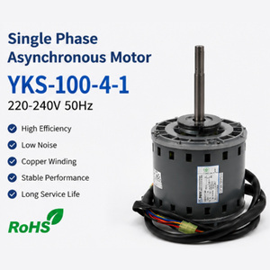 มอเตอร์เหนี่ยวนำไฟฟ้ากระแสสลับเฟสเดียว YKS-100-4-1 ได้รับการรับรองมาตรฐาน RoHS มอเตอร์พัดลมเครื่องปรับอากาศ HVAC หมายเลขอะไหล่ 11002012000610 - Product Image 2