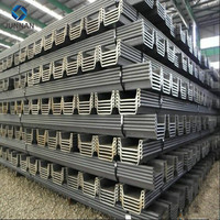 Liste de prix des palplanches en acier en U SY295 de 400 mm, très demandées pour les Philippines et le Bangladesh