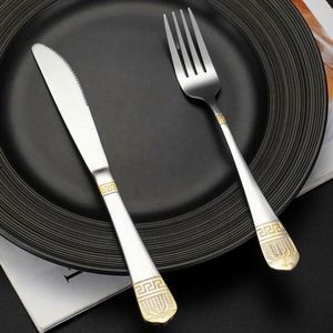 Juego de Cubiertos de Acero Inoxidable a Precio de Fábrica, Juego de Tenedores y Cucharas para Mesa de Comedor, Juego de 6 Piezas - Product Image 6