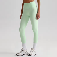Damen-Sportleggings in voller Länge, entworfen für europäische und amerikanische Kunden, hoher Bund, formend für die Hüfte, große Elastizität, schlank machend.