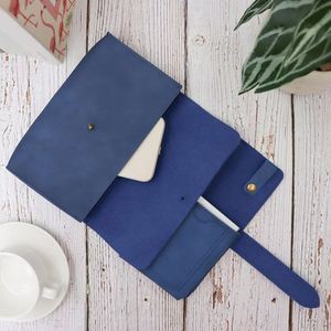 Stylish Faux Leather Charger <b>Protector</b> for <b>Laptop</b> Waterproof Charger Storage Bag Durable Cable Organizer for Business Gifts - Product Image 2