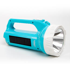 Lampe de recherche LED COB, torche extérieure bon marché avec panneau solaire, lampe de poche de chasse, panneau solaire - Product Image 4
