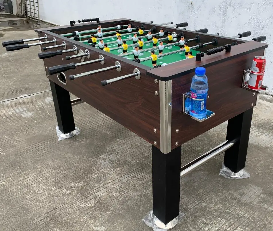 2019 Venta caliente interior MDF juego Deportes Fútbol de mesa mano juego de fútbol de mesa de fútbol