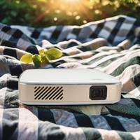 Le plus récent projecteur LED DLP S-60 Portable Mini projecteur intelligent de poche Android haut-parleur intégré 1080P Beamer 2.4G/5G Wi-Fi Android 9