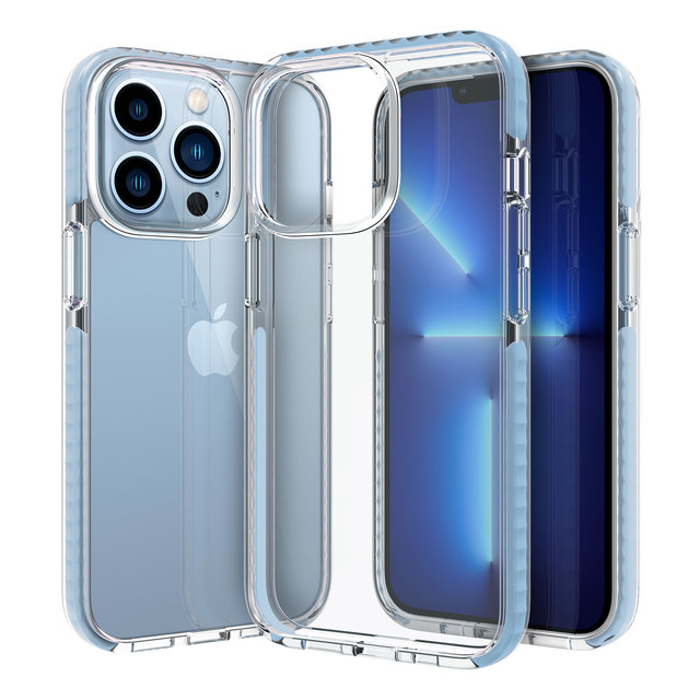 OEM Clear Echo Tech Slim Shockproof Waterproof TPU PC TPE Eco-friendly Wireless Charging Case for 11/12/13 Series