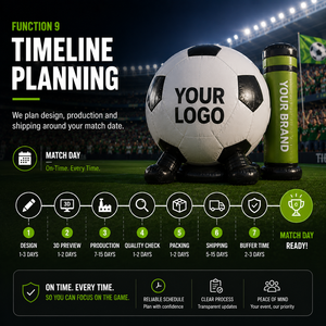 Modello Gonfiabile Gigante Personalizzato di Pallone da <span class=keywords><strong>Calcio</strong></span>, in PVC per Esterni con Base per Gonfiaggio, Adatto per Eventi Sportivi e Campagne Pubblicitarie - Product Image 5