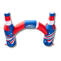 Arche gonflable en forme de bouteille de bière, idéale pour les festivals de musique, les concerts, les fêtes et la décoration d'entrée – Grande vente !