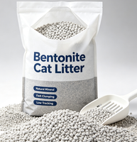 Ajout de facteurs désodorisants à la litière pour chat en bentonite pour le contrôle des odeurs
