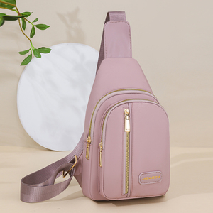 Bolso de Pecho para Mujer de Alta Calidad, Bolso Bandolera Casual de Moda, Bolso de Hombro Ligero con Nylon Impermeable y Conector para Auriculares - Product Image 5