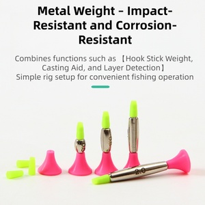 New Deep Water Drift Fishing <strong>Silicone</strong> Horn Shaped Kara Stick with Full <strong>Float</strong> Apo Sinker Layer Detection for Sea Fishing - Product Image 2