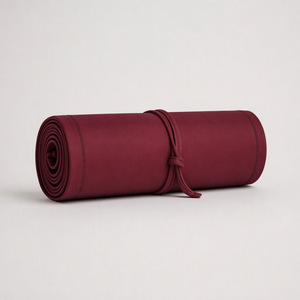 Tapis de yoga personnalisé avec logo, épaisseur 4-6 mm, antidérapant, en PU + caoutchouc, pour usage universel, facile à nettoyer, exercices, entraînement, Pilates, salle de sport à domicile - Product Image 6