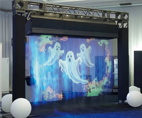 Projecteur de sol mural interactif à projection laser immersive d'hologramme pour parc à thème, écran antibrouillard pour Halloween