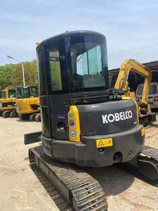 Excavatrice Kobelco SK50SR de 5 tonnes avec godet de 0,25 m³ de capacité, excavatrice sur chenilles Kobelco SK50SR d'occasion - Product Image 3