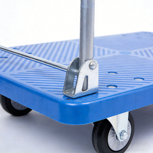 Carros de Plataforma Plegables de Plástico Resistente para Almacén, Carritos de Mano, Carritos de Compra, Carritos de Supermercado - Product Image 3