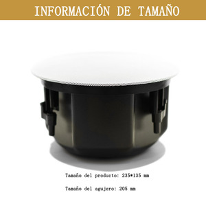 Haut-parleur de plafond domestique avec effet subwoofer, système audio 100V, son Hi-Fi, solution audio de plafond haut de gamme pour villa et <span class=keywords><strong>home</strong></span> cinéma - Product Image 3