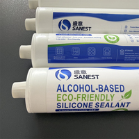Scellant en silicone écologique à base d'alcool, résistant aux intempéries, à faible odeur, pour la construction
