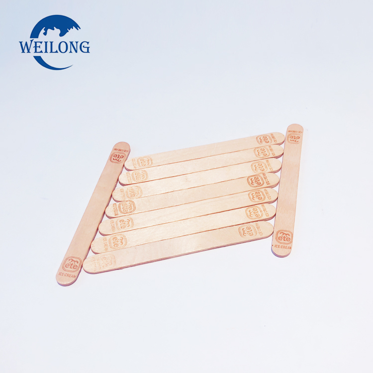 Bâton de crème glacée popsicle jumbo bâtons de bâton de crème glacée en bois