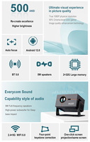 BAS quantité minimale de commande meilleur prix Everycom YG628W entrepôt d'outre-mer expédition Android 12 Home Ciname Theater Smart 1080P projecteur 4K