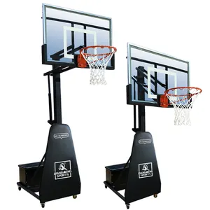 Professionelle Trainingsgeräte Basketballständer höhenverstellbar 5,7-9' Kinder Basketballschaufel für Akademie