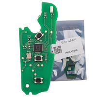 KEYDIY KD ZB09 - Placa PCB para Llave Inteligente de 3 Botones para Audi, Solo PCB, Sin Transpondedor, Proximidad/Sin Llave, 5 Unidades/Lote