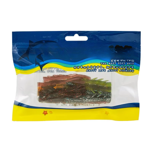 TGD Best 15 <span class=keywords><strong>leurres</strong></span> souples flottants <span class=keywords><strong>pour</strong></span> la pêche, en forme de crevettes, 5cm 6cm 7cm, en plastique, <span class=keywords><strong>pour</strong></span> la pêche au bar, à la truite, à la perche, au marlin et en eau salée - Product Image 6