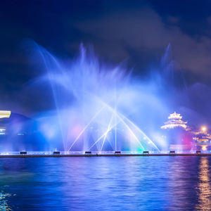 झील अनुप्रयोग उच्च तकनीक प्रदर्शन के लिए फेनलिन बड़े डिजिटल जल नृत्य फव्वारा - Product Image 4