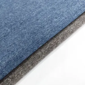 Wool Fabric Herringbone Twill Fabric 100% Wool Fabric 760-790g/m