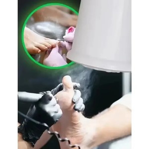 Potente Aspirador de Polvo para Uñas de Bajo Ruido, Colector de Polvo Profesional para Mesa de Manicura con Luces LED de Colores - Product Image 5