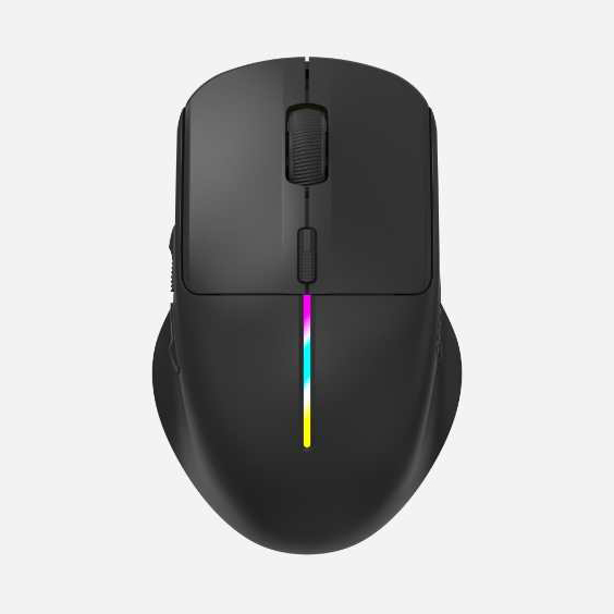 Bluetooth Rechargeable 6d Gaming Mouse Rgb Wireless New Arrival Latest Design Wireless Vertical Mouse Ergonomics Gaming Mouse