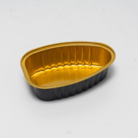 Moule en aluminium jetable pour tartelette au fromage triangulaire de 100 ml, petit gâteau, dessert, boîte d'emballage en aluminium, gobelet à pâtisserie en aluminium avec couvercle