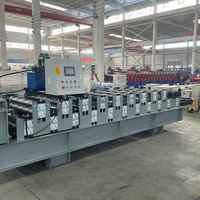 Máquina Formadora de Rollos de Láminas Metálicas para Techos, Máquina de Fabricación de Paneles de Acero de Doble Capa, Línea de Producción de Tejas Corrugadas Trapezoidales