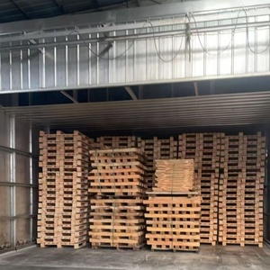 60M³ Wood <b>Drying</b> Kiln Electric Heating Type Timber <b>Drying</b> <b>Equipment</b> For Pallet Manufacturing - Product Image 5