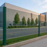 Clôture anti-escalade 358 en PVC enduit ou thermolaqué, conforme CE ISO, pour le contrôle des foules lors d'événements sportifs