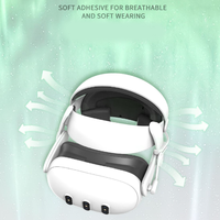 Sangle de tête 18w batterie de Charge rapide pour casque Meta Quest3 VR avec bande de sangle de tête de batterie 10000mAh réglable