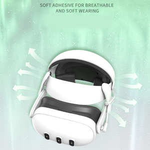 Head Strap 18w Fast Charge <strong>Battery</strong> for Meta Quest3 VR Headset with 10000mAh <strong>Battery</strong> Head Strap Band Adjustable - Product Image 6