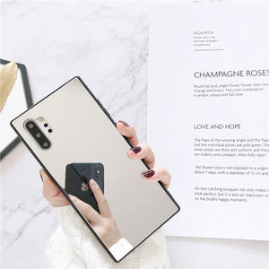 TPU pare-chocs acrylique miroir coque de téléphone pour <span class=keywords><strong>Samsung</strong></span> Note 10 <span class=keywords><strong>Pro</strong></span>/<span class=keywords><strong>S20</strong></span> Plus ultra/A01/A51/A71/A81 acrylique maquillage miroir coque de téléphone - Product Image 3