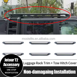 Rifiniture decorative per portapacchi di fabbrica per copertura rimorchio <span class=keywords><strong>traino</strong></span> per Jetour T2 Traveler accessori - Product Image 2