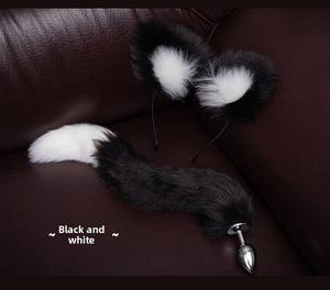 OXXO mainan seks masturbasi dewasa multiwarna tahan air Plug <span class=keywords><strong>Anal</strong></span> ekor rubah logam kualitas tinggi 100% - Product Image 6